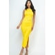thumbnail image 5 of Vestido Largo sin Mangas con Fruncido Lateral y Abertura - Burdeos / L, 5 of 22