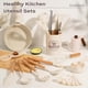 thumbnail image 3 of Set Utensilios Astercook 39 Pzs Silicona Mango Madera 446F, 3 of 3