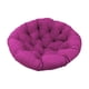 thumbnail image 4 of Hamaca con cojín, cojín para silla columpio para uso interior o exterior, mecedora, cojín colgante para silla tipo huevo, cojín redondo para jardín, , Violeta, 4 of 5