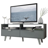 Vekkahome - Rack Tv Oslo Grey 55 2P