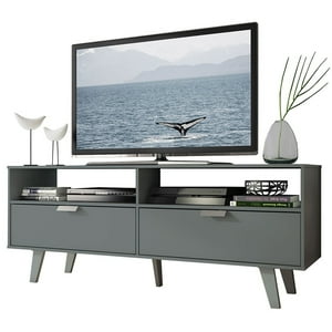 Vekkahome - Rack Tv Oslo Grey 55 2P