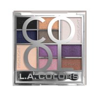 Paleta De Sombras L.A. Colors Color Block Cool Ces137B