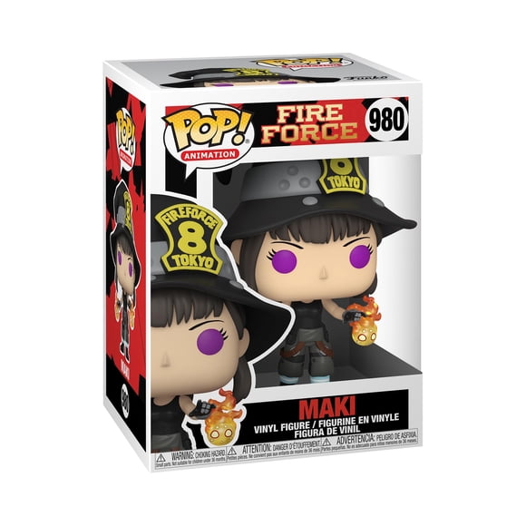 Figura de acción Funko POP Animation Fire Force Maki 12 cm