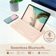 thumbnail image 2 of Teclado Bluetooth Macally para tableta iPad iPhone Boba Brown, 2 of 7