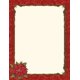 thumbnail image 1 of Con membrete ¡Excelentes artículos! 80 hojas de damasco Poinsettia, 1 of 3