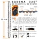 thumbnail image 2 of CADENA RAISMAN® 325″ 0.58 68 ESLABONES PARA MOTOSIERRA STIHL MS250 ESPADA 18″, 2 of 3