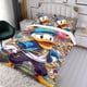 thumbnail image 3 of Pato Donald Marinero Conjunto de sábanas temático, trío de piezas, cómodo y amigable con la piel, diseño único, regalo de decoración para el hogar para familiares, amigos y fans, 90 cm * 190 cm, 3 of 6