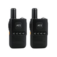 Novystor - Walkie Talkie Profesional Fm Recargable Con Auriculares