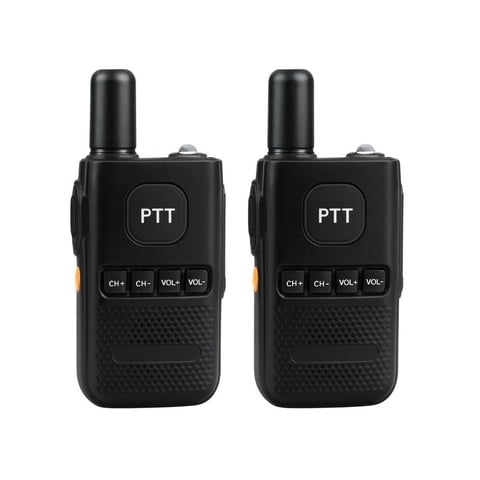 Novystor - Walkie Talkie Profesional Fm Recargable Con Auriculares