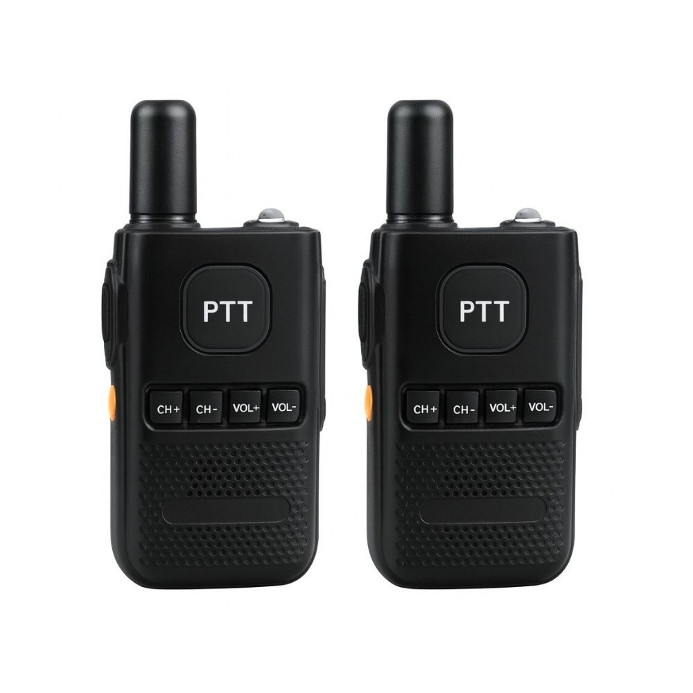 Novystor - Walkie Talkie Profesional Fm Recargable Con Auriculares