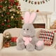 thumbnail image 5 of Peluche Morismos Giant Bunny 80 cm, conejo de peluche gris, 5 of 9