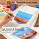 thumbnail image 4 of Pintura Para Tela 18 Colores 60 Ml Con Pinceles Y Plantillas, 4 of 8