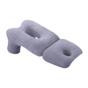 Bothyi - Almohada Boca Abajo Versátil Para Apoyar El Cuello Y El Abdomen, Ideal Para Dormir En Casa, Color Morado