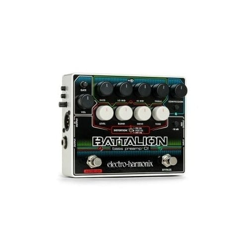 Electro-harmonix - Pedal Para Bajo Preamp + Di Battalion Electro Harmonix