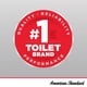 thumbnail image 4 of Asiento de inodoro American Standard 5503A00B.020, cierre lento, blanco, 4 of 6