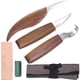 thumbnail image 1 of Conjunto de herramientas de talla de madera - Kit de cuchillo de talla de madera para principiantes, adultos y niños, incluye 3 cuchillos para los entusiastas del trabajo de madera y la tall, 1 of 3