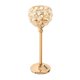 thumbnail image 3 of Candelabro De Cristal Candelabro Candelabro Centro De Mesa Banquete Dorado 26.5cm, 3 of 5