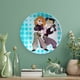 thumbnail image 5 of Kim Possible Plato decorativo de porcelana fina (bone china), plato decorativo de cerámica para hogar, oficina, soporte de pared, platos decorativos para dormitorio - 6 pulgadas (15 cm), 5 of 6