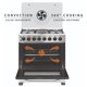 thumbnail image 4 of Cocina Hibrida 5 Quemadores Ch-740Ni, 4 of 7