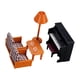 thumbnail image 3 of Lámpara De Mesa De Sofá De Piano De Plástico 1/12 Mini Escena DIY Modelo Artesanal Niños Niñas, 3 of 5