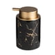 thumbnail image 5 of Dispensador De Jabón De Botella Con Bomba De Cerámica Para Oficina, Cocina, Lavavajillas, Jabón, Textura De Mármol, Negro, 5 of 5