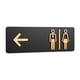thumbnail image 2 of Letrero De Baño Para Baño Masculino Y Femenino, Letrero Para Baño, Lugar Público, Bar, Tipo C, 2 of 6