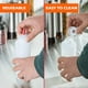 thumbnail image 3 of Botellas flexibles con tapa roja (paquete de 2), boca ancha, a prueba de fugas, rellenables, para condimentos de cocina, 16 onzas, 3 of 6