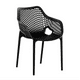 thumbnail image 1 of Butaca City Para Exterior Apilable Resistente - Negro, 1 of 3