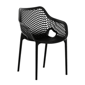 Habita2 Chile - Butaca City Para Exterior Apilable Resistente - Negro