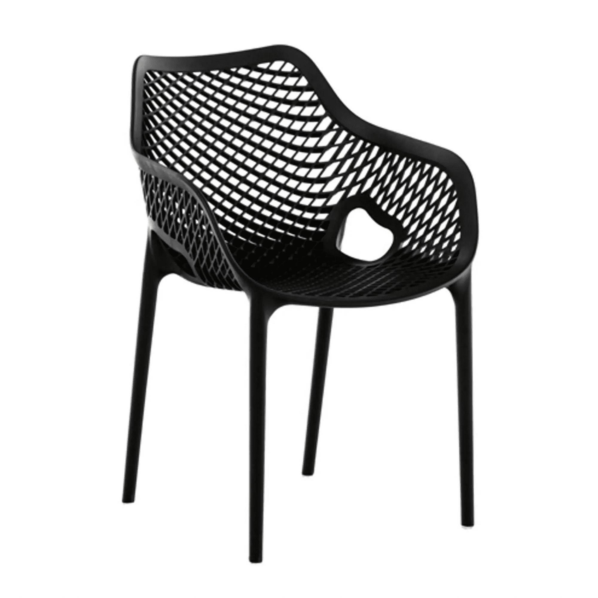 Habita2 Chile - Butaca City Para Exterior Apilable Resistente - Negro