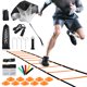 thumbnail image 1 of Set de equipo de entrenamiento de velocidad YISSVIC Agility Ladder de 6 m, 1 of 9