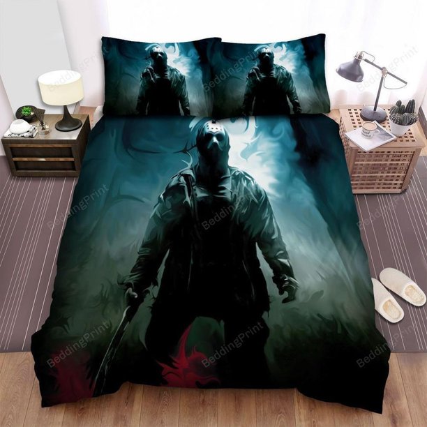 Friday The 3th 00 Stand Quilt Duvet Cover Set Super Children Queen3-Piece Bedding Set