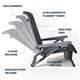thumbnail image 2 of Silla de playa Yeti Hondo reclinable, transpirable, UV 350 kg Seafoam, 2 of 3