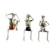 thumbnail image 1 of 3x Figuras De Esqueleto, Esqueletos De Resina De Halloween Para Dormitorio, Estantería, Oficina, 1 of 3