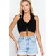 thumbnail image 1 of Top de Punto Tipo Suéter con Cuello Halter Fruncido, 1 of 5