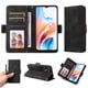 thumbnail image 2 of Carcasa FOXDOCK OPPO A59 5G de cuero PU, diseño acolchado clásico, protección contra caídas y rayones, 2 of 5