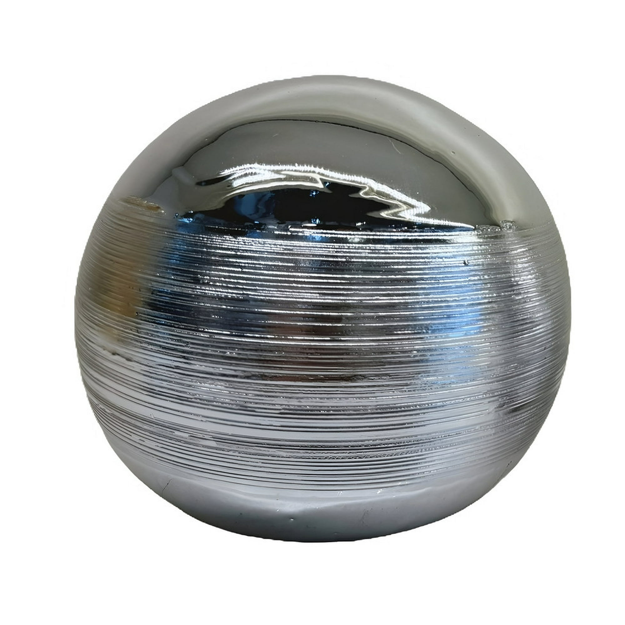 Genérico - Set 2 Esferas Efecto Raye Decorativa Modernas Lau