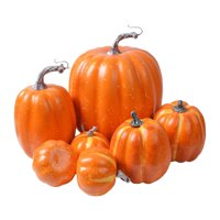 Bothyi - Adorno De Calabaza Artificial, Decoración Del Hogar Diy Para Chimenea Y Cocina, 7 Uds.