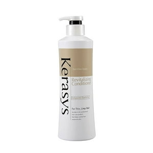 Kerasys - Acondicionador Coreano Para Cabellos Finos Y Quebradizos, Revitalizing Conditioner 400Ml -