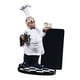 thumbnail image 3 of Estatuilla De Chef De Resina Para Decoración De Mesa De Cocina Cook Coffee Restaurant, 3 of 5