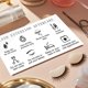 thumbnail image 5 of Tarjetas de Cuidado para Extensiones de Pestañas UGBFHT 8,9 x 5,3 cm Pack de 100, 5 of 6