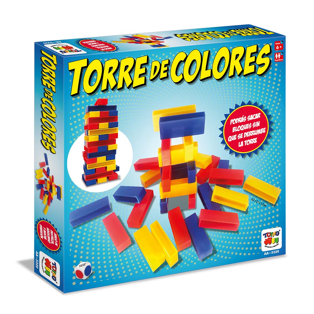 Juego Educativo Juego Educativo Torre Colores 45 Piezas - Toyng