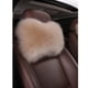 thumbnail image 1 of Almohada para reposacabezas SPANICE 15x30x25 cm, color beige, protector de felpa, 1 of 9