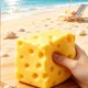 thumbnail image 4 of Juguete Antiestrés QPNGKT Queso Squishy para Alivio de Estrés, 4 of 7