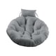thumbnail image 1 of Cojín Para Silla Colgante, Cojín Redondo Para Asiento, Almohada Para Sala De Estar, Jardín, Patio, Color Gris, 1 of 5