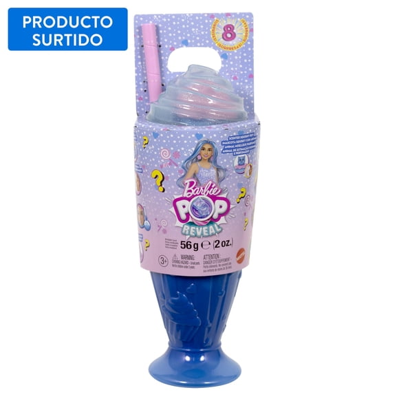Dulces Sorpresas Barbie Pop Reveal Muñeca Sorpresa Juguete Sensorial Niñas 3+