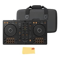 Controlador Dj Pioneer Ddj-Flx4 De 2 Canales Con Accesorios - Negro