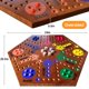 thumbnail image 2 of Juego de mesa de madera con canicas googgoing – 61 cm – 2‑6 jugadores, 2 of 7