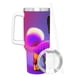 thumbnail image 3 of Chihuahua Vaso aislado de acero inoxidable con asa, diseño temático, regalo para familia, amigos y fans; incluye pajita y encaja en el portavasos estándar, 40 oz, 3 of 6