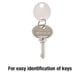 thumbnail image 2 of Etiquetas para Llaves Master Lock 7116D Plástico Blanco Paquete de 20, 2 of 5